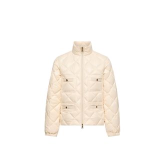 Moncler Moncler Lavaret Short Down Jacket, Women, White, Size: 00