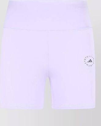 adidas by Stella McCartney high-rise knee-length shorts
