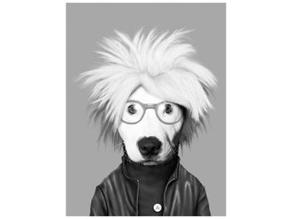 Schubiger M&ouml;bel Digitaldruck auf Glas Pop Art Legende