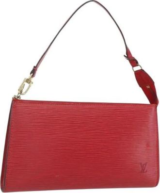 Louis Vuitton Pre-owned Shoulder Bags, female, Red, Size: ONE SIZE Pre-owned Vintage Shoulder Bag
