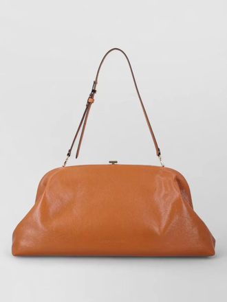 Alberta Ferretti shoulder bag smooth leather gold tone hardware