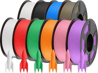 OEM Filamento Para Impresora 3d, Material Pla, Acabado Mate, Pla Mat 10mix-6