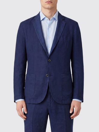 120% Lino Blazer monopetto in lino