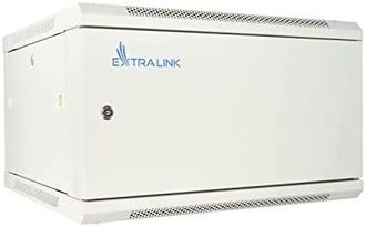 OEM Extralink Szafa Wisz 19 6u 450mm Szara D. Blaszane Bastidor De Pared Gris