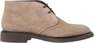 Doucal's Su&egrave;de Chukka Boot - Heren - Veterlaarzen - Beige - 43 1/2 EU - Su&egrave;de - Schoenen