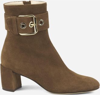 AGL Lynn Chic Heeled Bootie in Cognac at Nordstrom, Size 40.5