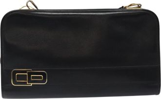 Dior Black Leather Shoulder Bag (Pre-Owned)