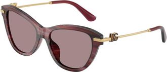 Dolce & Gabbana DG4534 3474LA Womens Sunglasses Purple Size 53