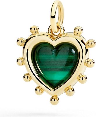 Dodo CIONDOLO CUORE CON MALACHITE