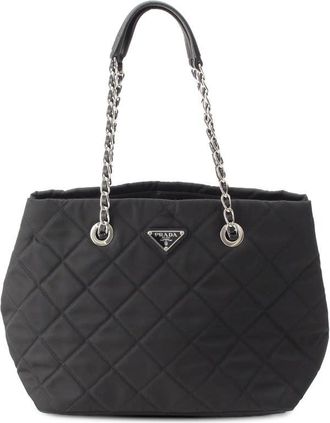 Prada Pre-owned Prada Impuntu Tessuto Open Convertible Tote Ladies F0I6B407TIFTHHEM