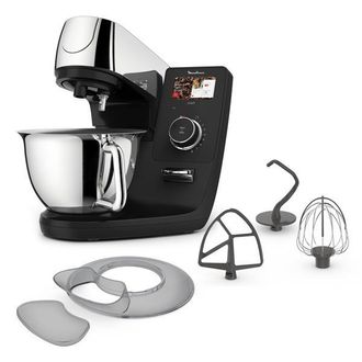 Moulinex Robot Cocina M&aacute;quina 5.5l 1200w 8 Velocidades Pantalla Digital Aplicaci&oacute;n Dedicada - Qa950d10 - Moulinex