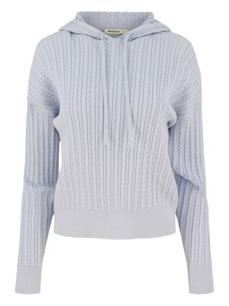 SIMKHAI cable-knit sweater - women - Fabric - M - Blue