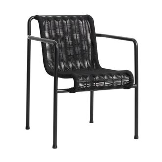 HAY Palissade Cord Dining Armchair, anthrazit