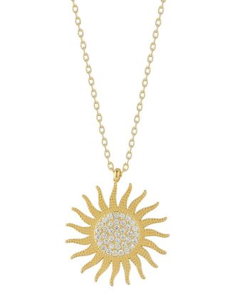 Glaze Jewelry 14K Plated Cz Necklace