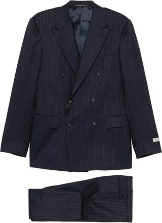 Canali Venezia Pak - Heren - Business pakken - Blauw - XL - Wol - Kostuums
