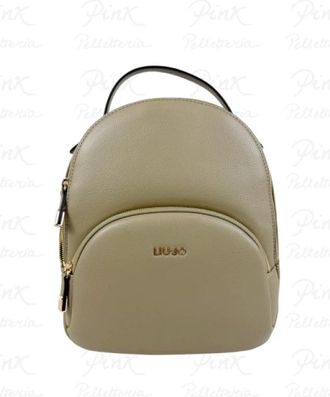 Liu Jo Backpacks - Dames - Rugzakken - Beige - ONE Size - Leer - Tassen