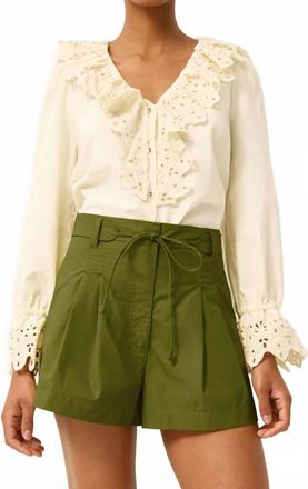 Marie Oliver Lander Short In Ivy