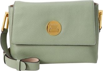 Coccinelle Tassen, Dames, Groen, ONE Size, Katoen, Liya Crossbody Bag