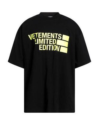 Black VETEMENTS Printed T-Shirts: Shop up to −73% | Stylight
