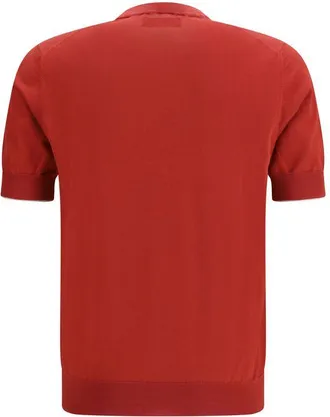 Brunello Cucinelli Mens Multicolor Cotton T-Shirt