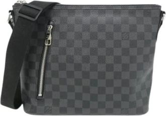 Louis Vuitton Pre-owned Cross Body Bags, male, Gray, Size: ONE SIZE Pre-owned Mick PM Messenger Bag
