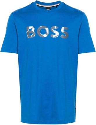 HUGO BOSS Mens Thompson Tee In Blue