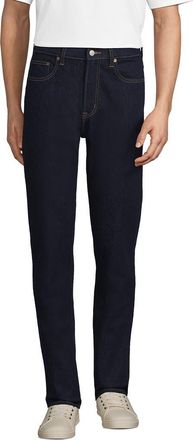 Lands End Slim Fit Stretch Jeans Washed Black in Medium Glacier Wash at Nordstrom, Size 34 X 36