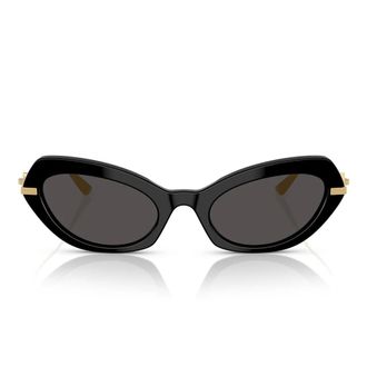 Dolce & Gabbana Sunglasses, unisex, Black, Size: 52 MM Cat-eye Sunglasses