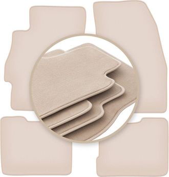 OEM Alfombrillas Premium Beige Para: Fiat Linea Sed&aacute;n 2009-2015