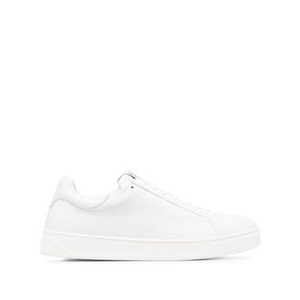 Lanvin Dbb0 Leather Sneaker In White