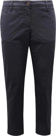 White Sand Audrei wo broek in trendy stijl - Dames - Straight fit broeken - Blauw - XS - Broeken