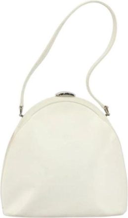 Gucci Pre-owned Vintage Handbag - Dames - Vintage Schoudertas - Wit - ONE Size - Leer - Vintage