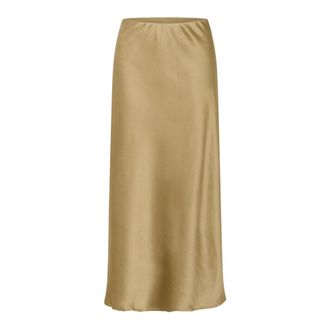 Kaffe Gonne - - Skirts - Donna - Giallo - XL