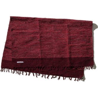 Puebco Handloomed Recycled Yarn Large Rug in Burgundy at Nordstrom