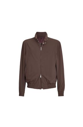 Brunello Cucinelli Nylon jacket in Hazelnut at Nordstrom, Size 60 It