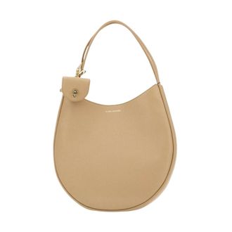 Marc Jacobs Handbags, female, Beige, Size: ONE SIZE Leather Hobo Bag