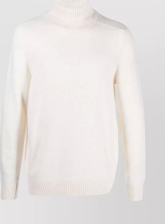 Circolo 1901 alpaca-wool blend turtleneck sweater with fine knit