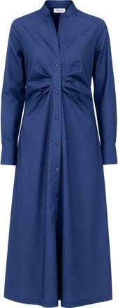 C&acirc;llas Milano Genny Long sleeve shirt dress in Ocean at Nordstrom, Size 6 It
