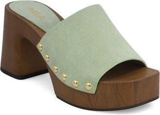 Mia Emmerie Platform Sandal in Pistachio at Nordstrom, Size 9.5