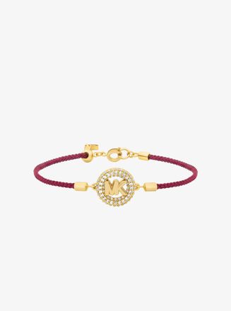 Michael Kors Pav&eacute; MK Pop Charm Cord Bracelet
