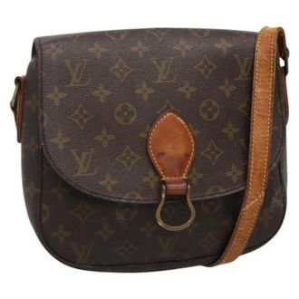 Louis Vuitton Tweedehands Canvas Louis Vuitton tassen - Dames - Pre-owned - Bruin - Maat: ONE Size Leer