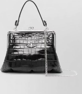 Vivienne Westwood granny leather shoulder bag