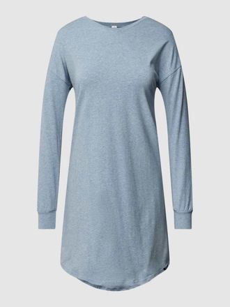 Skiny Skiny Nachthemd in Melange-Optik Modell Every Night in Blau, Größe 36