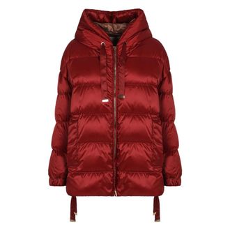 Max Mara Jassen, Dames, Rood, M, Polyester, Felice Donsjas