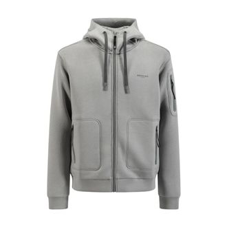 Murphy & Nye Rhump Sweatshirt - Heren - Vesten met rits - Grijs - M - Polyester - Hoodies & sweatvesten
