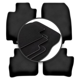 OEM Alfombrillas Premium Para: Nissan Tiida C11 Hatchback, Sed&aacute;n (2004-2012)