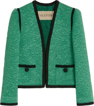 Valentino Garavani Giacca Après LHiver matelassé - Verde