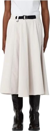 Duno Nebula Atessa 018 Rok - Dames - Midirokken - Beige - L - Rokken
