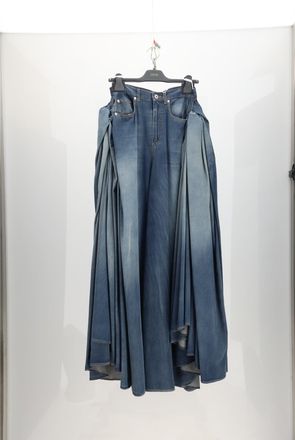 Dior Womens Trousers Panta Denim Blue Cotton