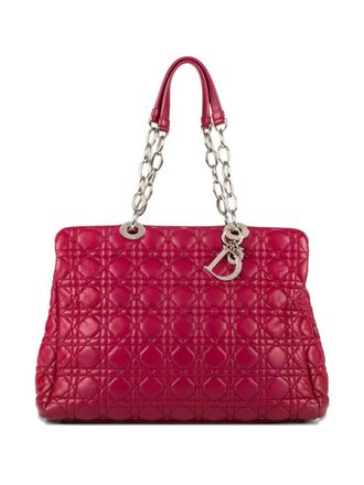 Dior 2000s quilted chain shoulder bag - Purple